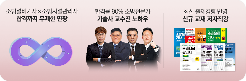 합격할 때까지 수강기간 평생 무제한 연장, 2교재 저자직강